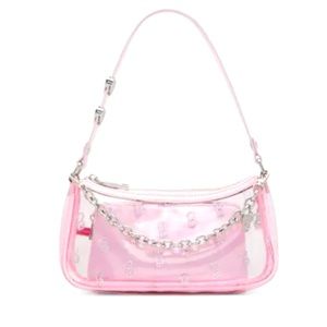 Barbie Shoulder Bag Pink/Clear/Crystals by Aldo Limited Edition New Sealed.